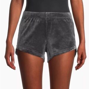 UGG Valerius Velvet Shorts Gray